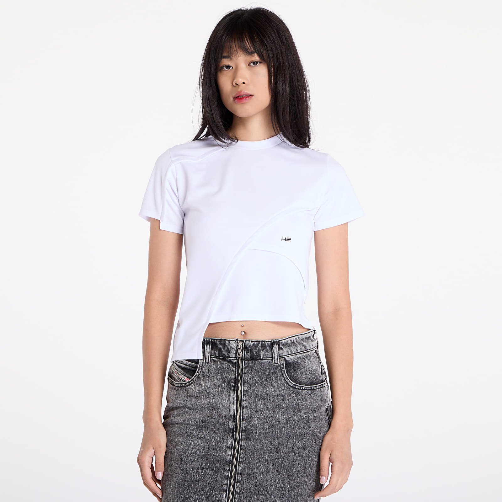 T-shirts HELIOT EMIL Deconstructed T-Shirt White