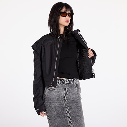 Women's jackets HELIOT EMIL Molded Biker Jacket Black | Footshop