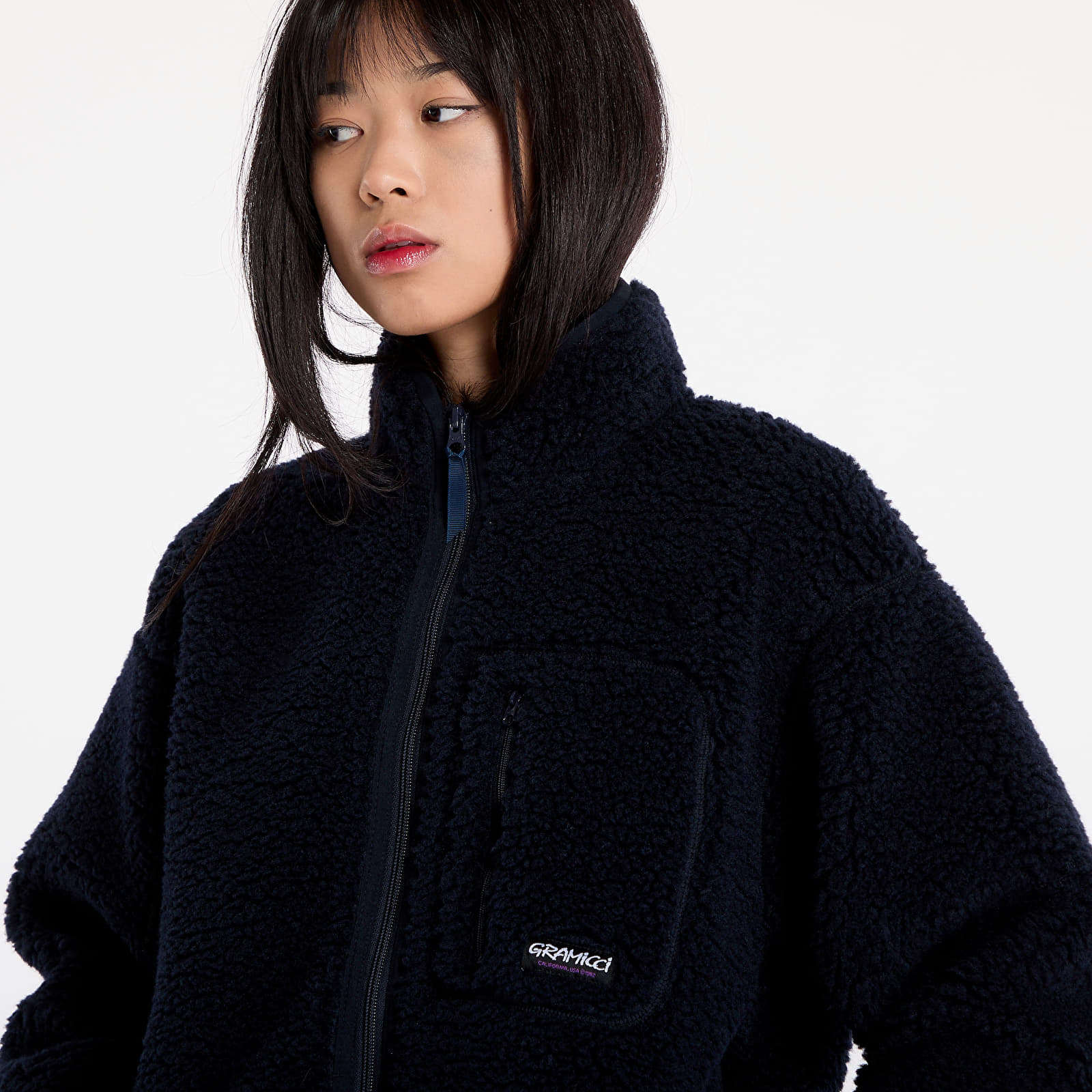 Chaquetas de hombre Gramicci Sherpa UNISEX Jacket  Navy