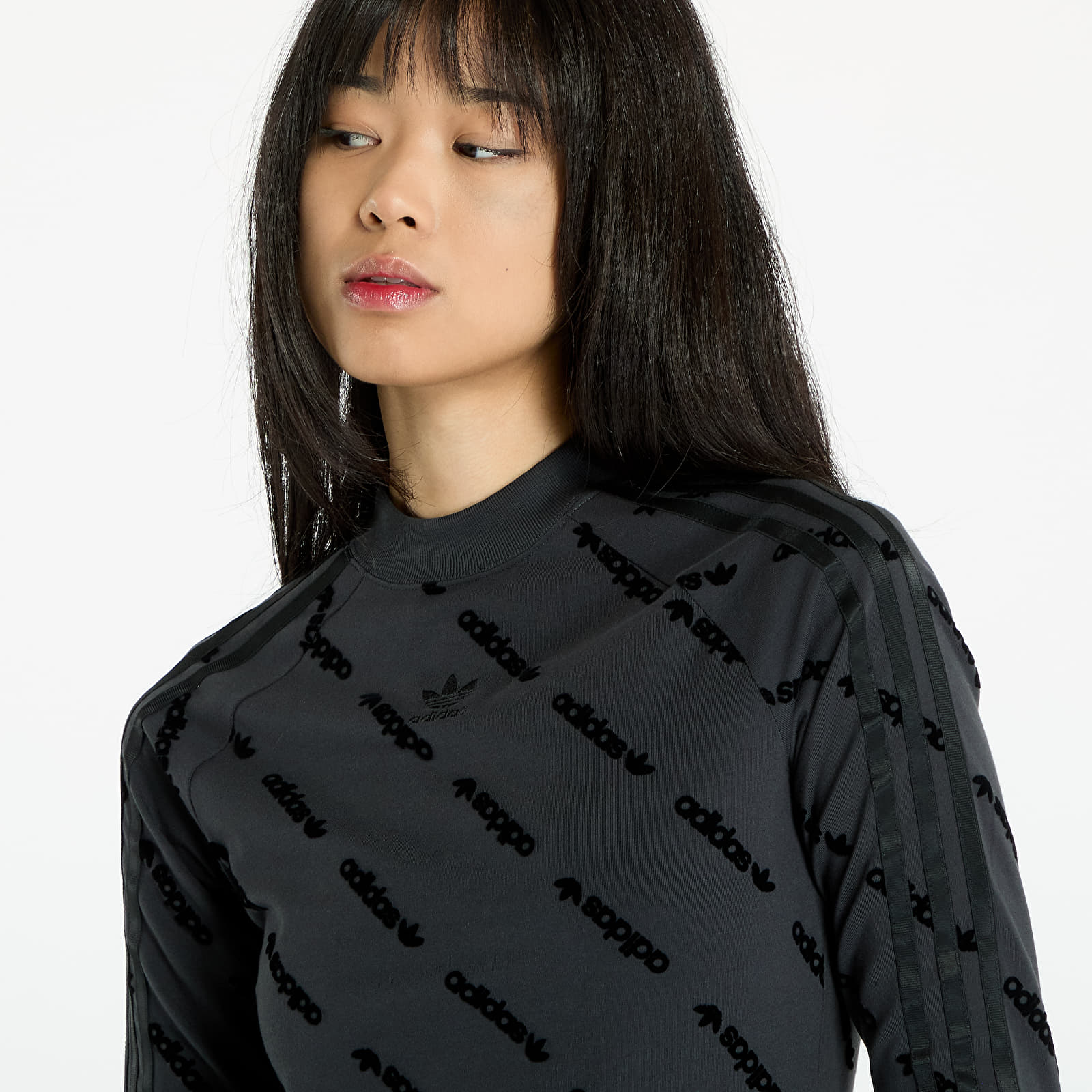 Dress adidas Monogram Bodycon Dress Carbon
