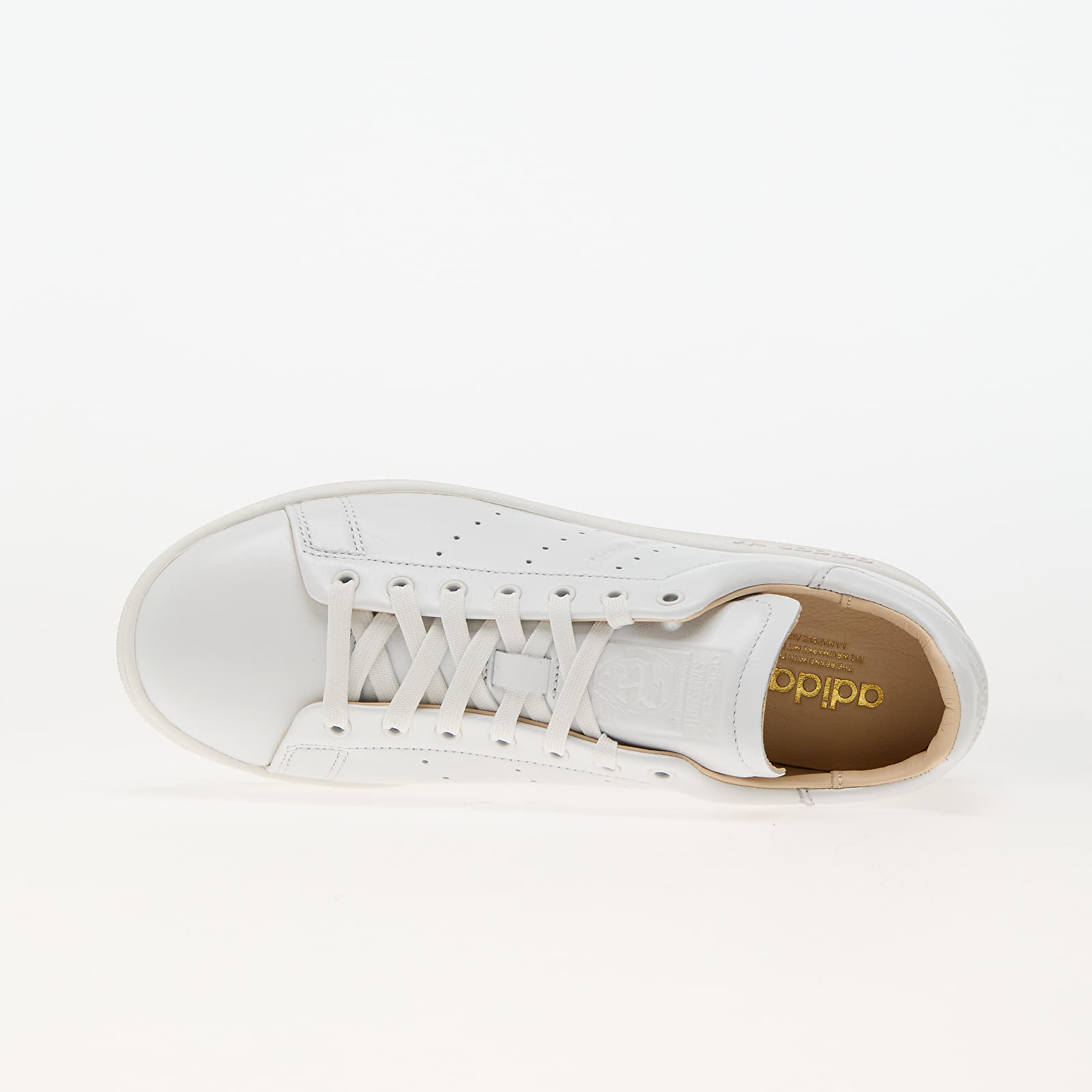 Încălțăminte și sneakerși pentru bărbați adidas Stan Smith Lux Crystal White/ Crystal White/ Sand Strata