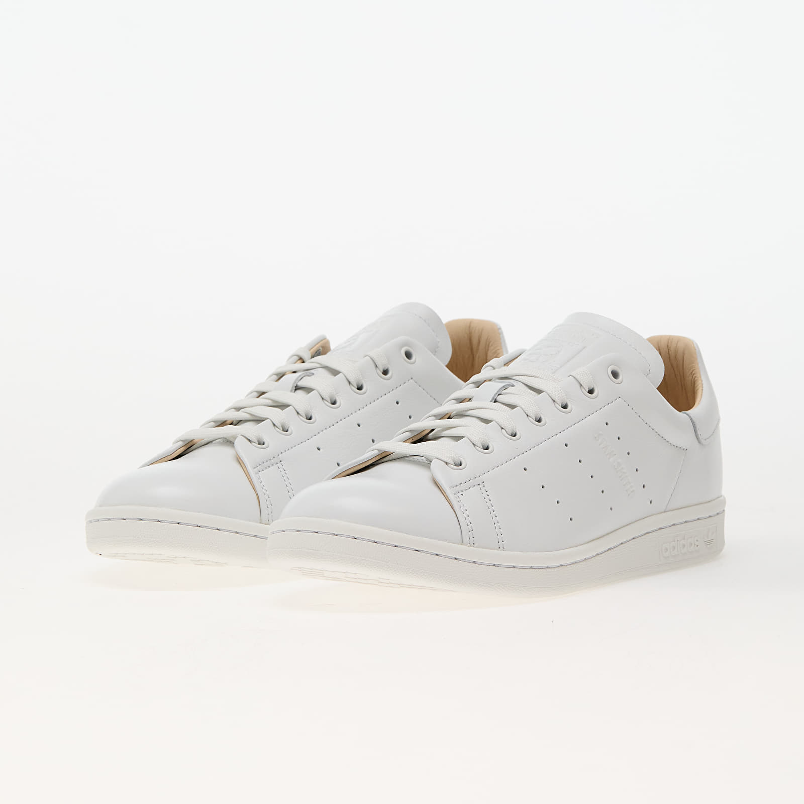 Încălțăminte și sneakerși pentru bărbați adidas Stan Smith Lux Crystal White/ Crystal White/ Sand Strata