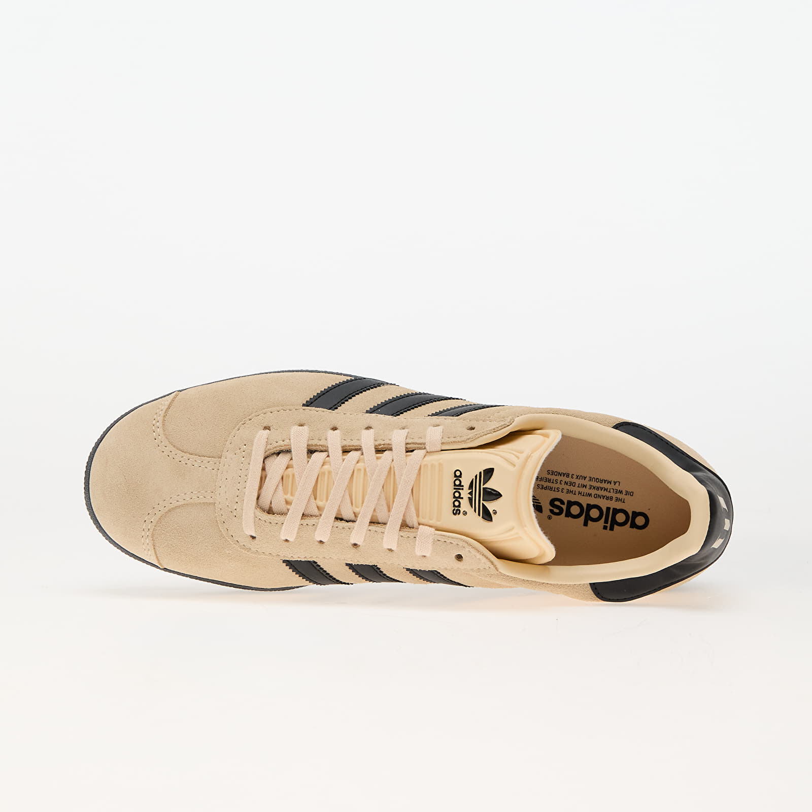 Pánské tenisky a boty adidas Gazelle Messi Crystal Sand/ Core Black/ Gold Metallic