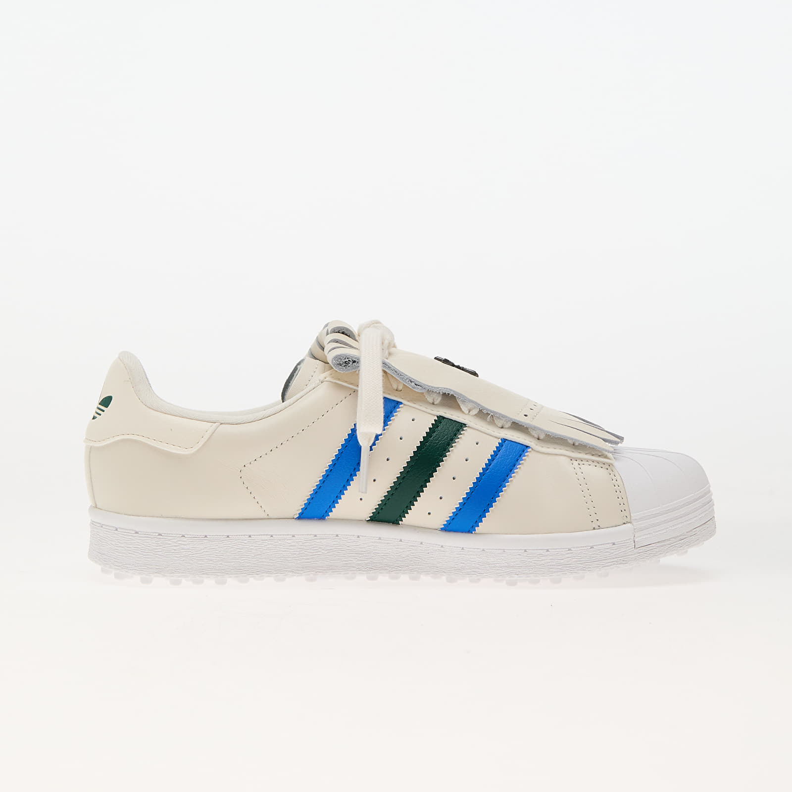 Women's shoes adidas Superstar Golf Sl Core White/ Collegiate Green/ Blue Bird