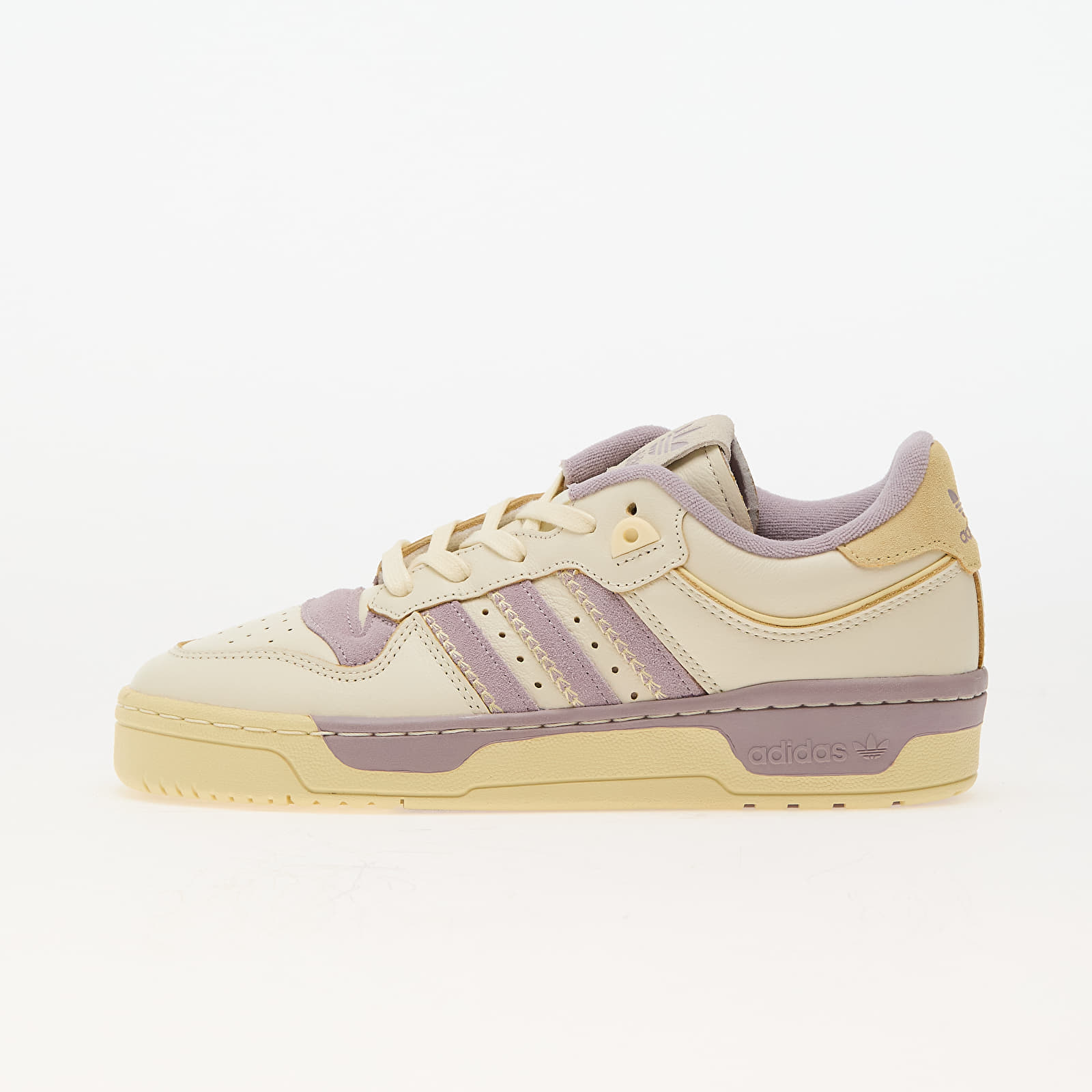 Levně Tenisky adidas Rivalry 86 Low W Crew White/ Preloved Fig/ Easy Yellow
