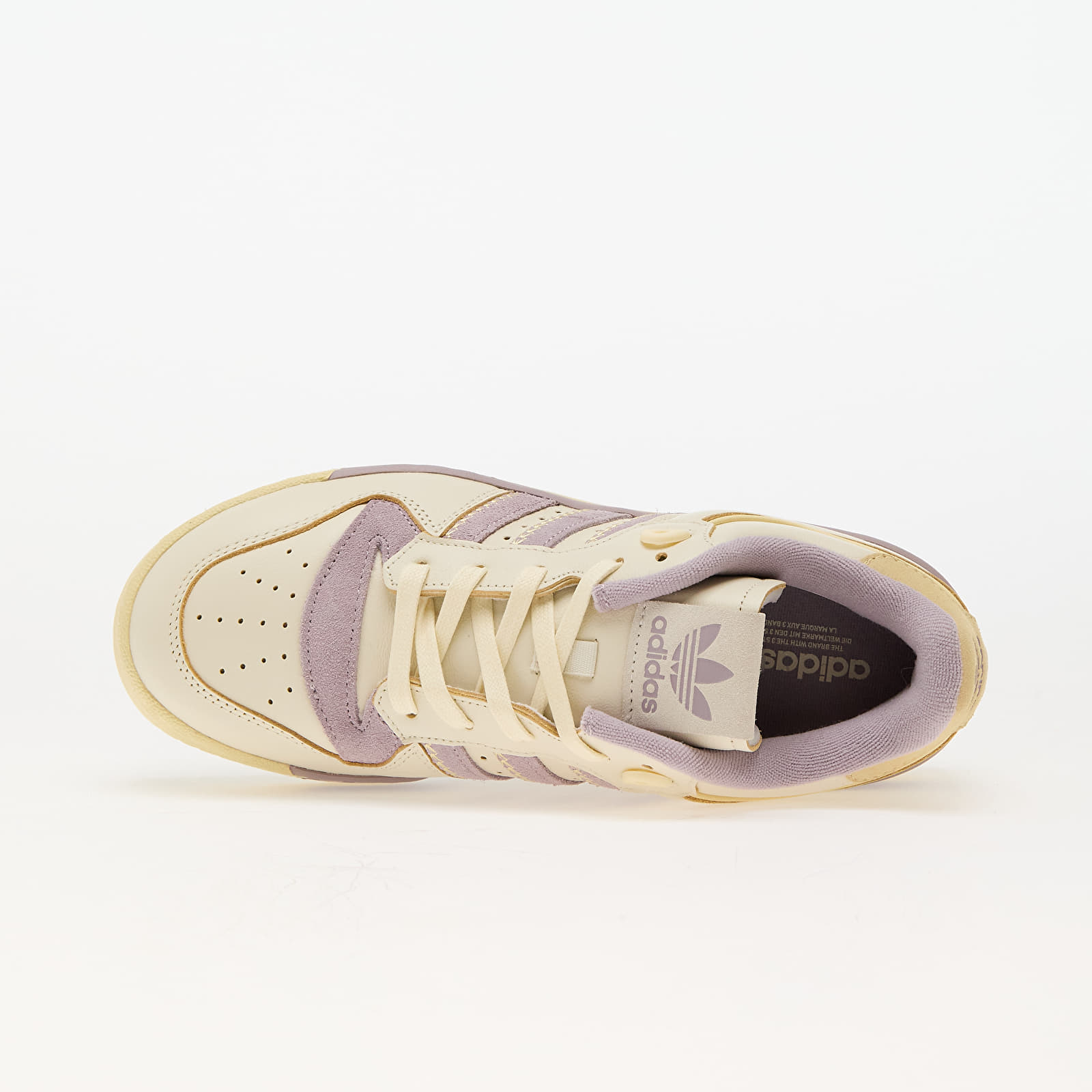 Damesko adidas Rivalry 86 Low W Crew White/ Preloved Fig/ Easy Yellow