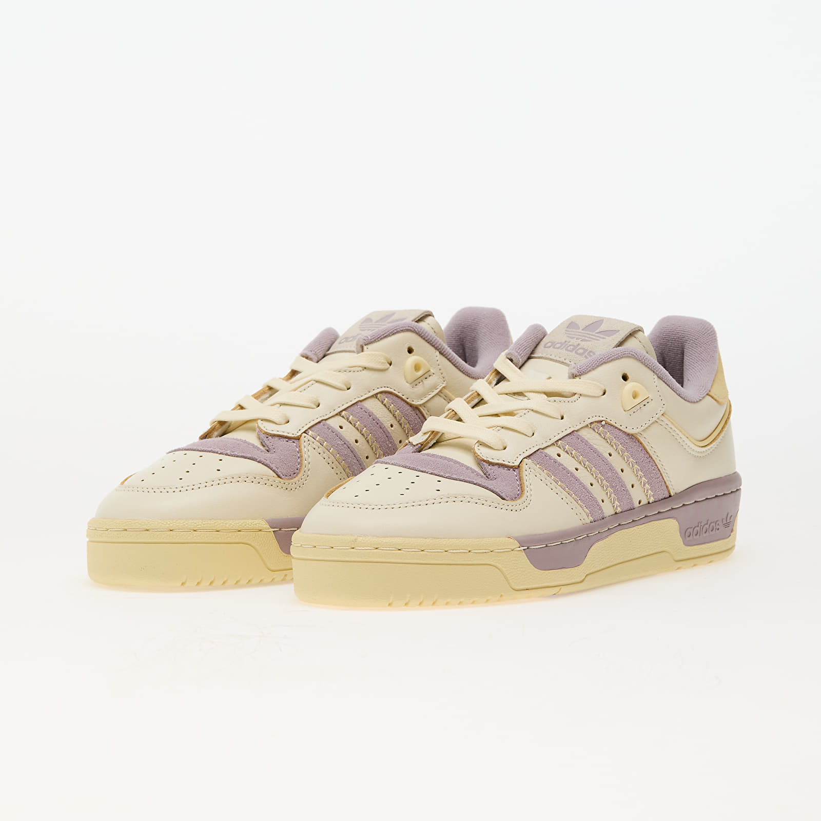 Damesko adidas Rivalry 86 Low W Crew White/ Preloved Fig/ Easy Yellow