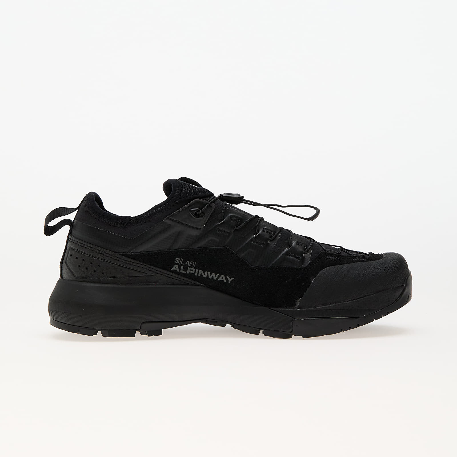 Men's shoes Salomon Alpinway Advanced Black/ Black/ Asphalt