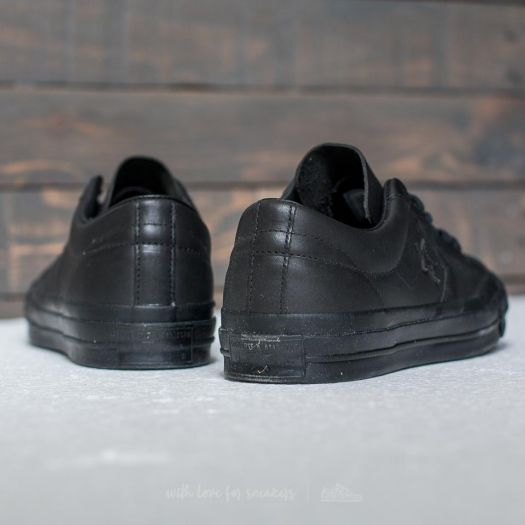 Men s shoes Converse x Engineered Garments One Star OX Black Black Black Footshop