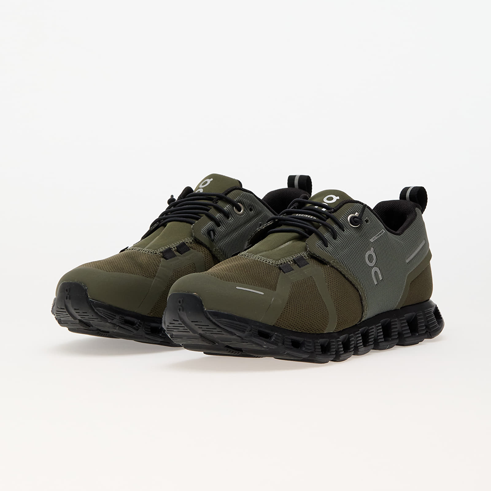Damen Sneaker und Schuhe On W Cloud 5 Waterproof Olive/ Black