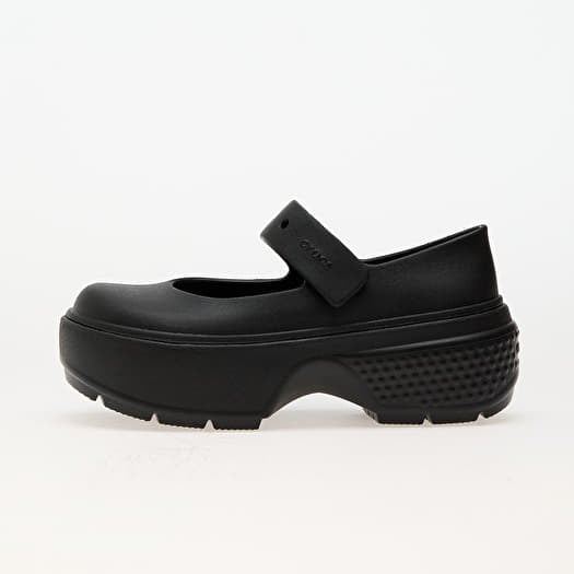 Crocs Stomp Mary Jane Black/ Black