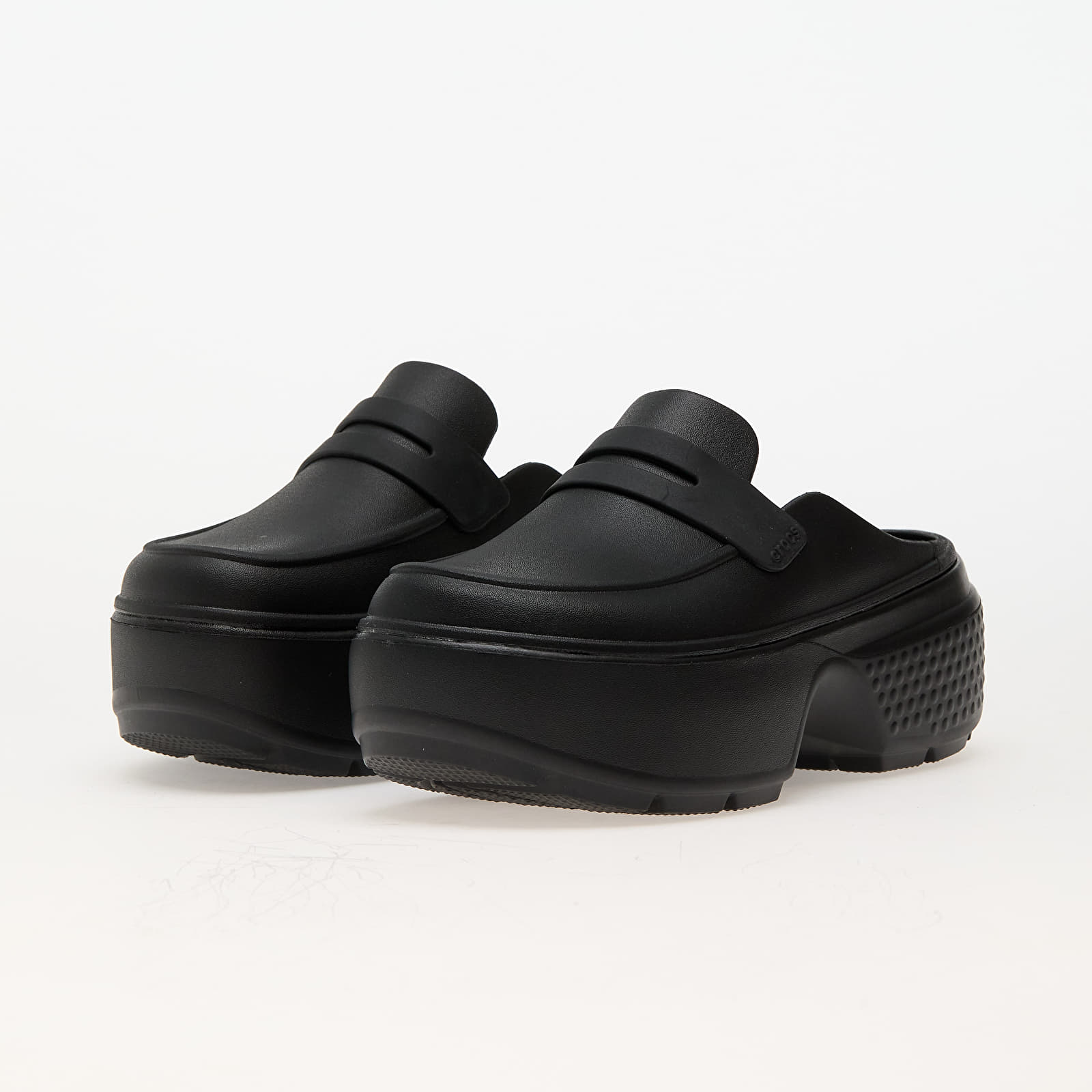 Männer Crocs Stomp Loafer Black/ Black