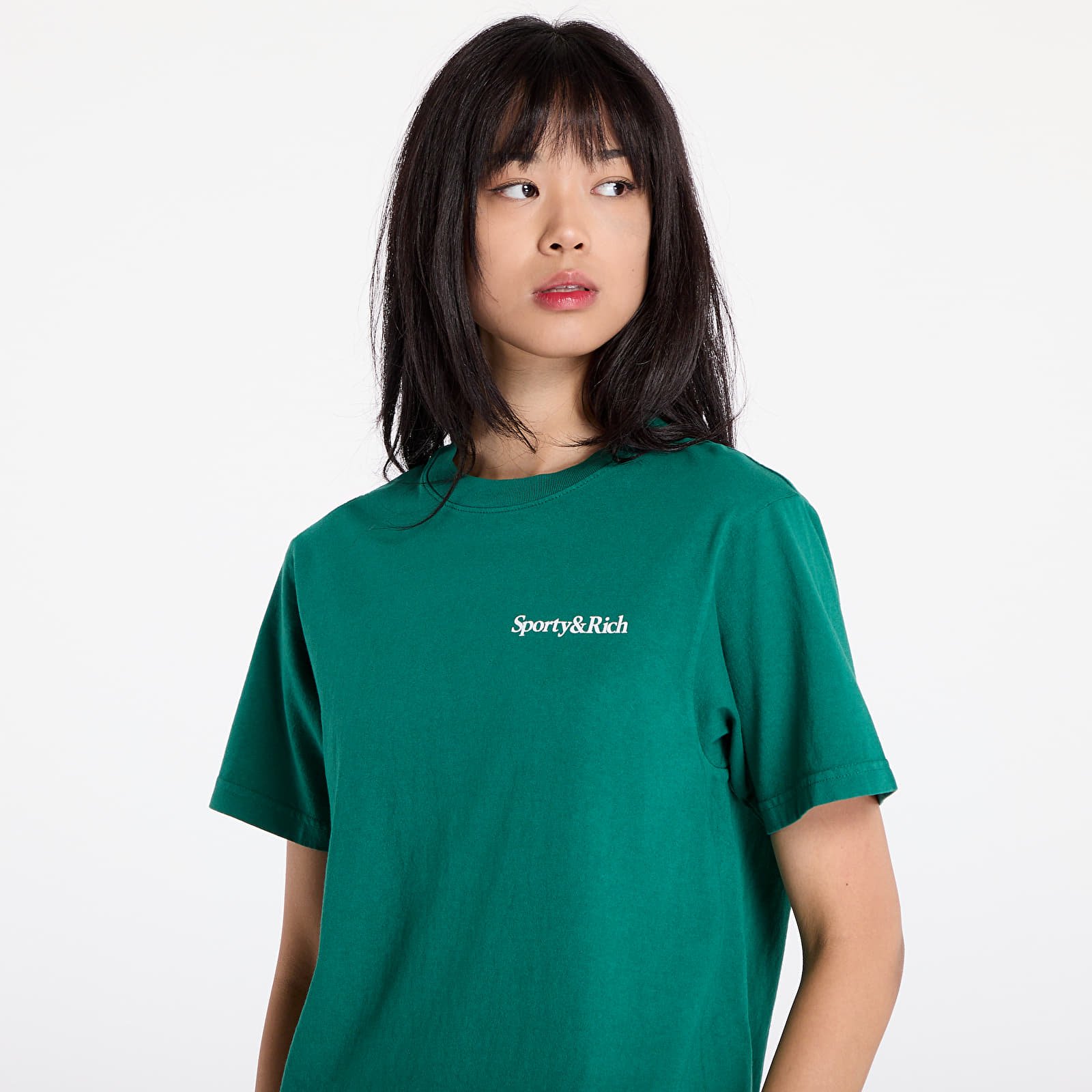 T-shirts Sporty & Rich Health Is Wealth T-Shirt UNISEX Alpine/ White