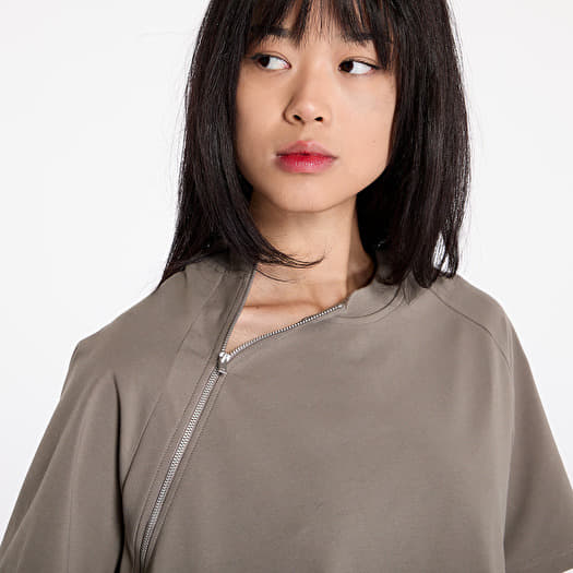 T-shirts HELIOT EMIL Sequence Zip T-Shirt UNISEX Dusty Green