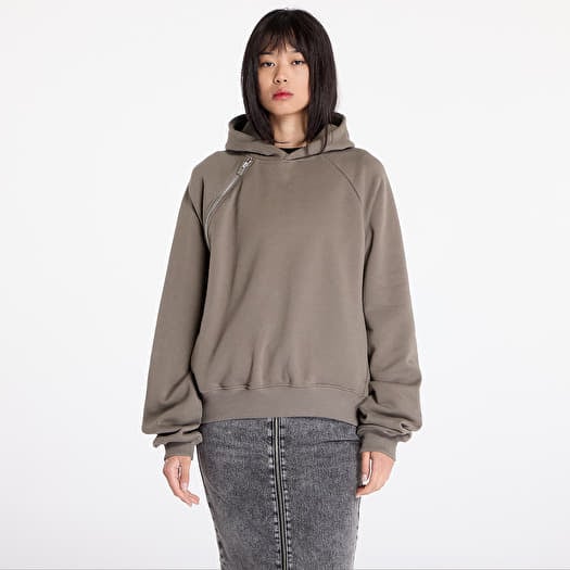 HELIOT EMIL Sequence Zip Hoodie UNISEX Dusty Green