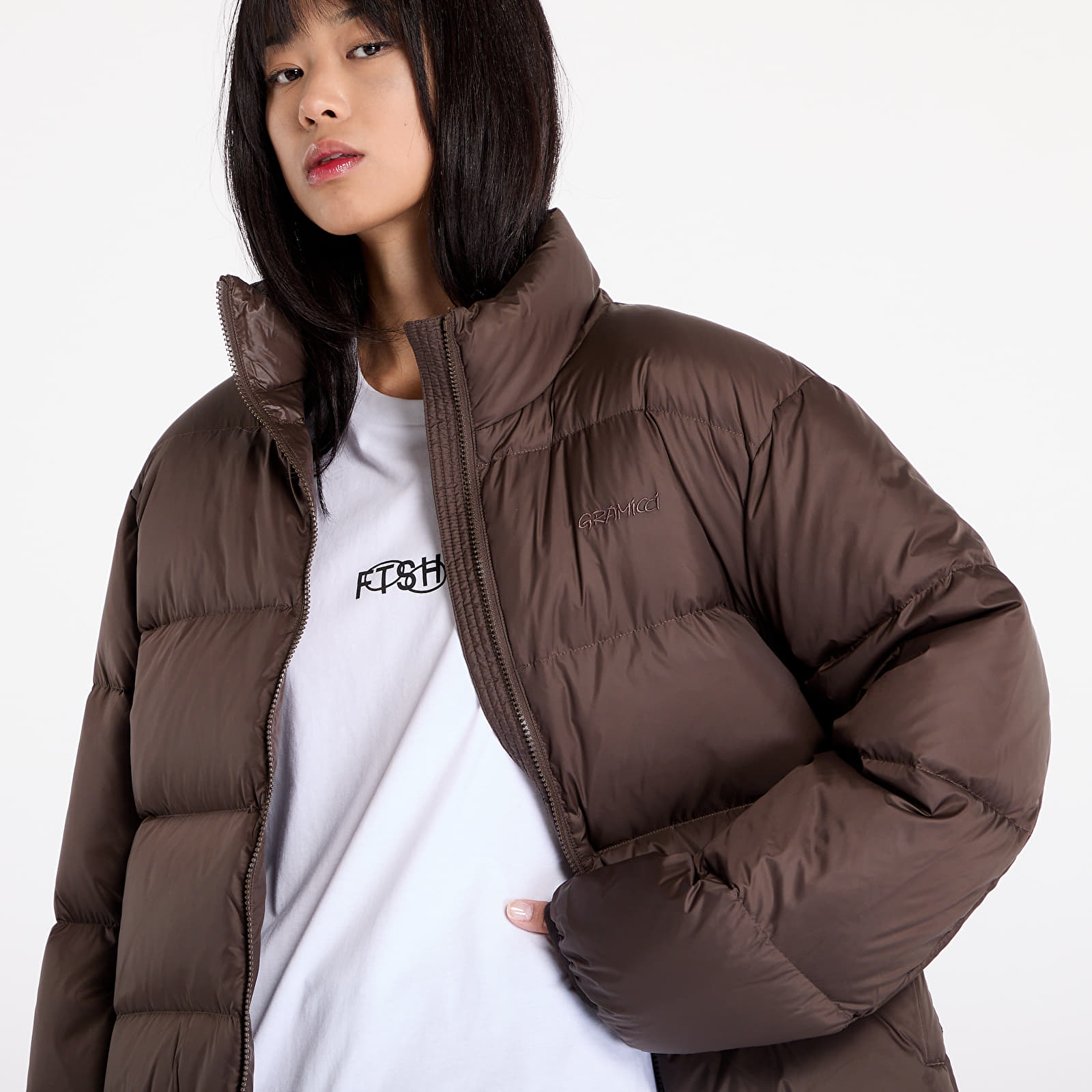 Jacken Gramicci Down Puffer UNISEX Jacket  Dark Brown