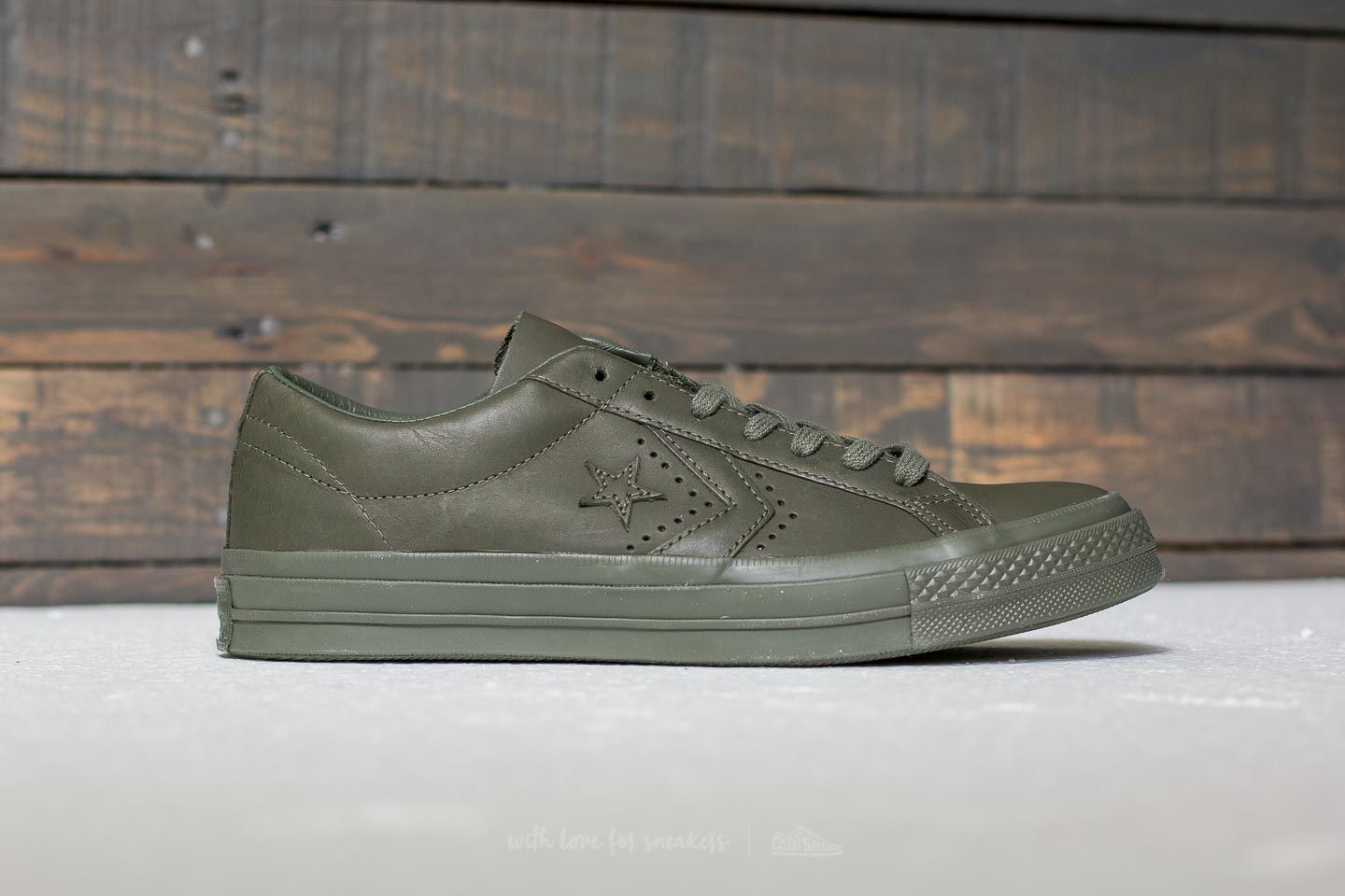Converse one star ox olive sales