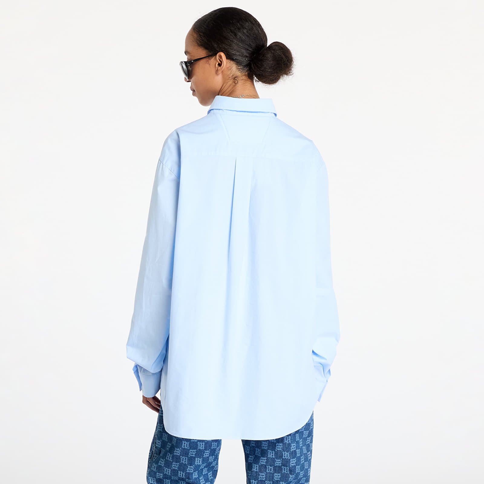 Overhemden MISBHV Light Blue Sport Shirt UNISEX Light Blue