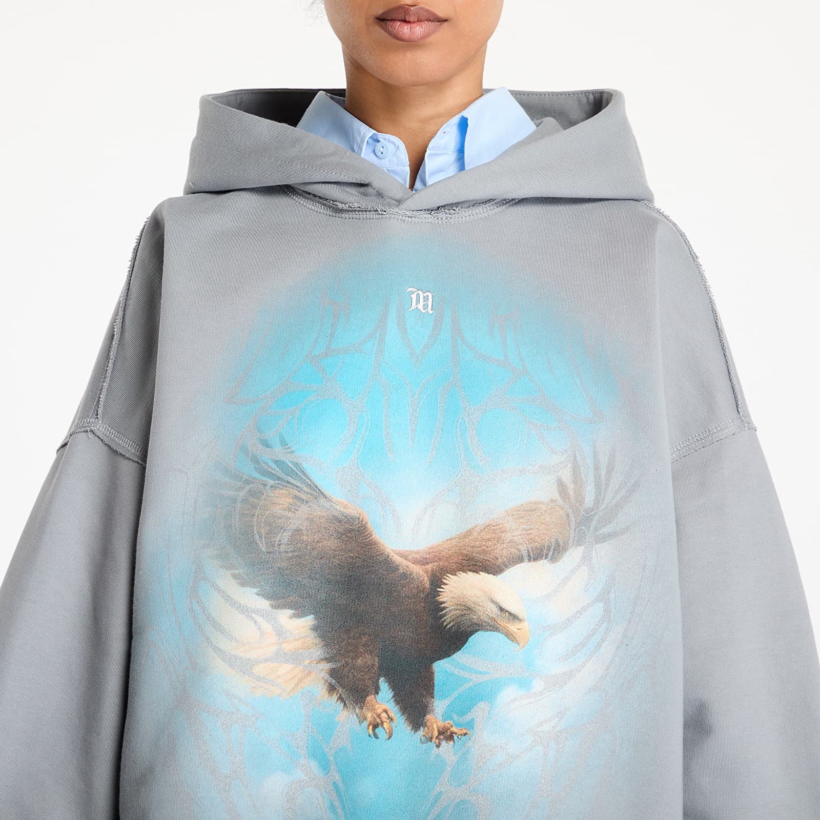 Hoodies en truien MISBHV Monument Valley Hoodie UNISEX Light Grey