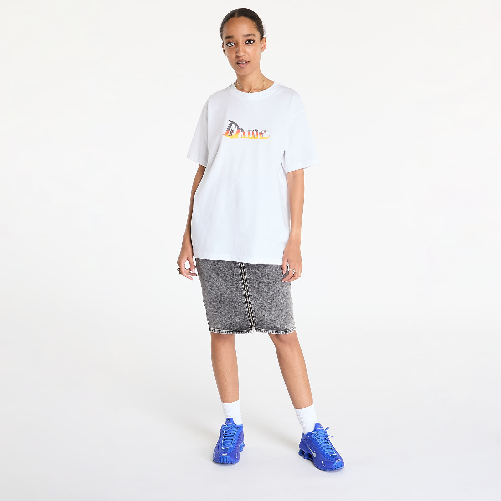 Trička DIME Classic Skynet T-Shirt UNISEX White