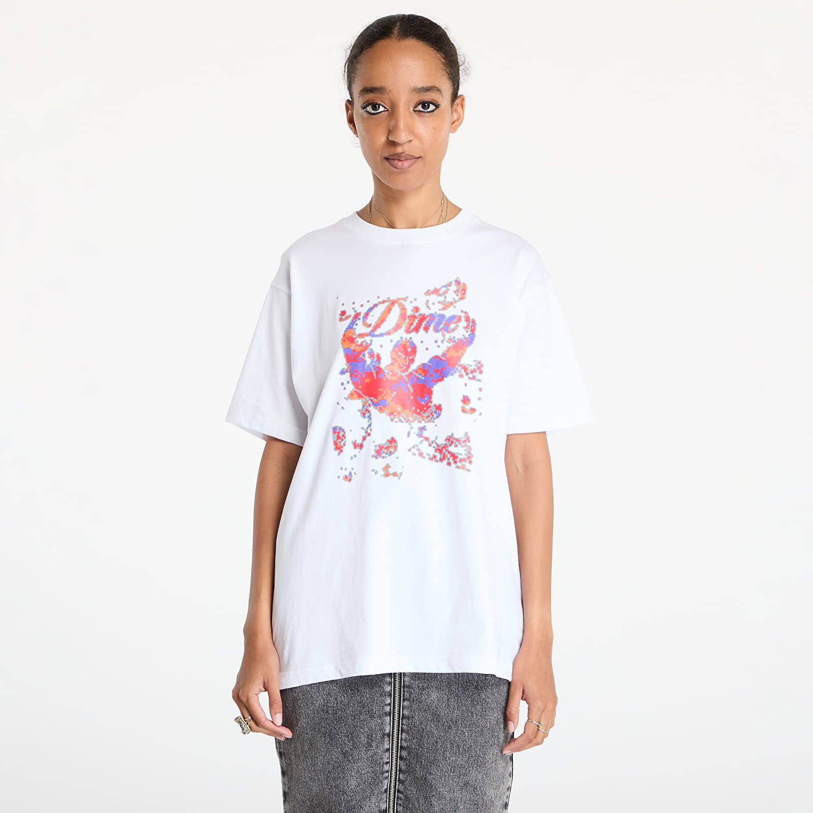 T-Shirts DIME Genie T-Shirt UNISEX White