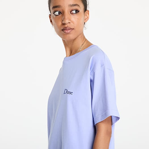 【DIME】DIME Blocks T-Shirt / Indigo Dime Classic Small Logo T-Shirt - Indigo | Flatspot