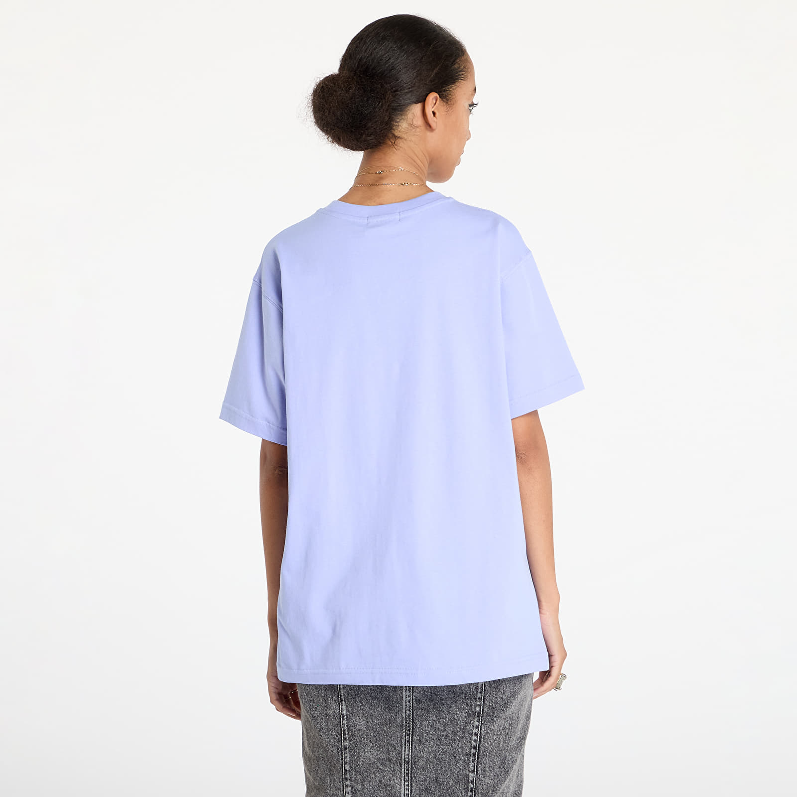 Trička DIME Classic Small Logo T-Shirt UNISEX Light Indigo