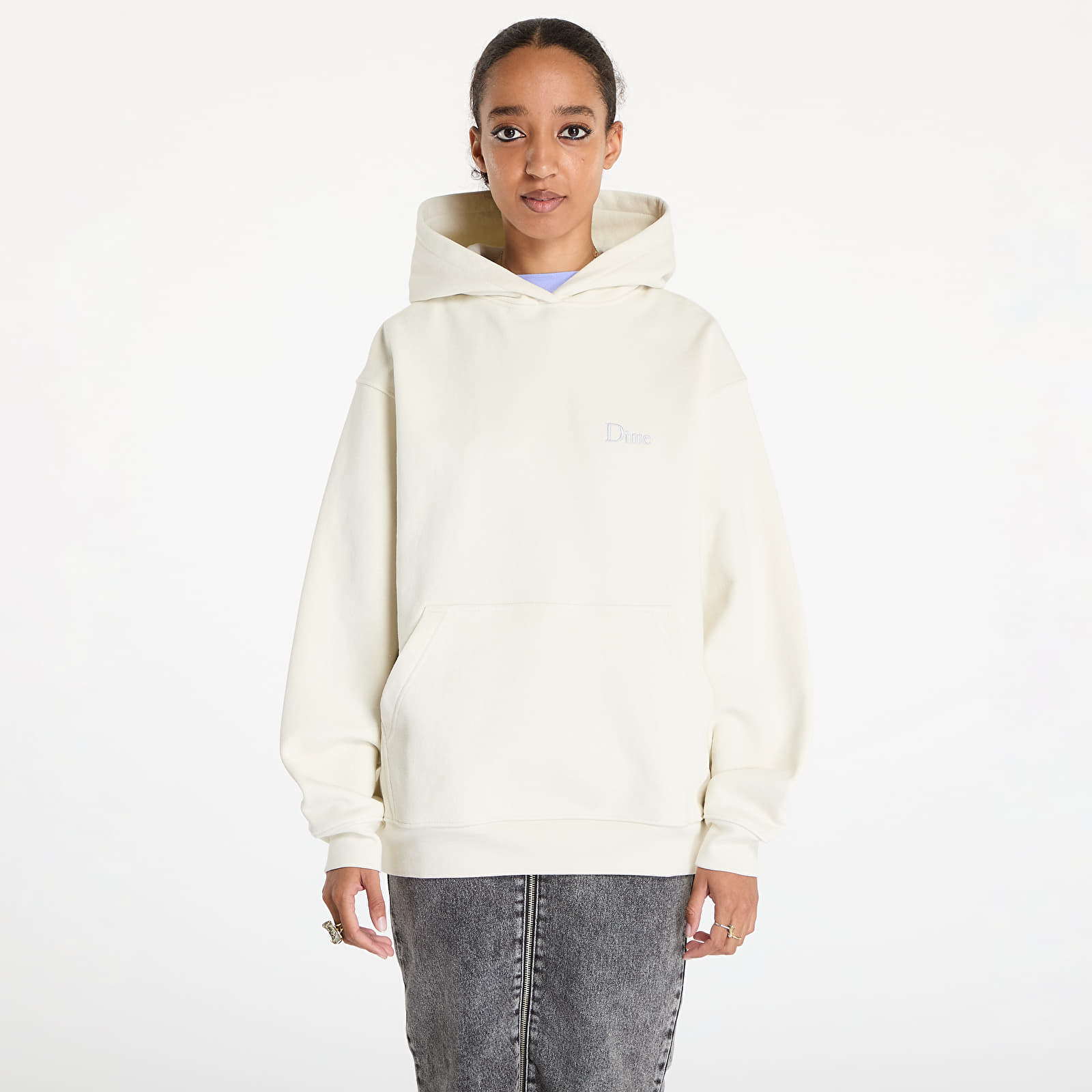Dime white hoodie outlet