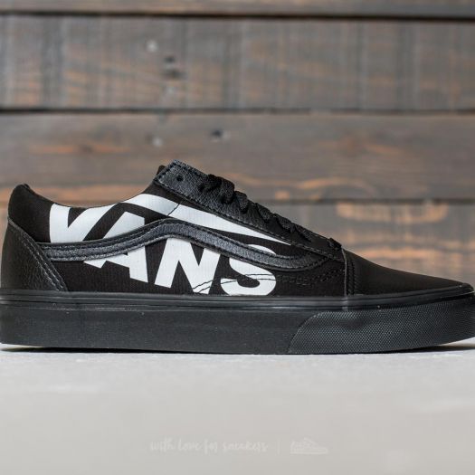 Vans old skool black true white 2025