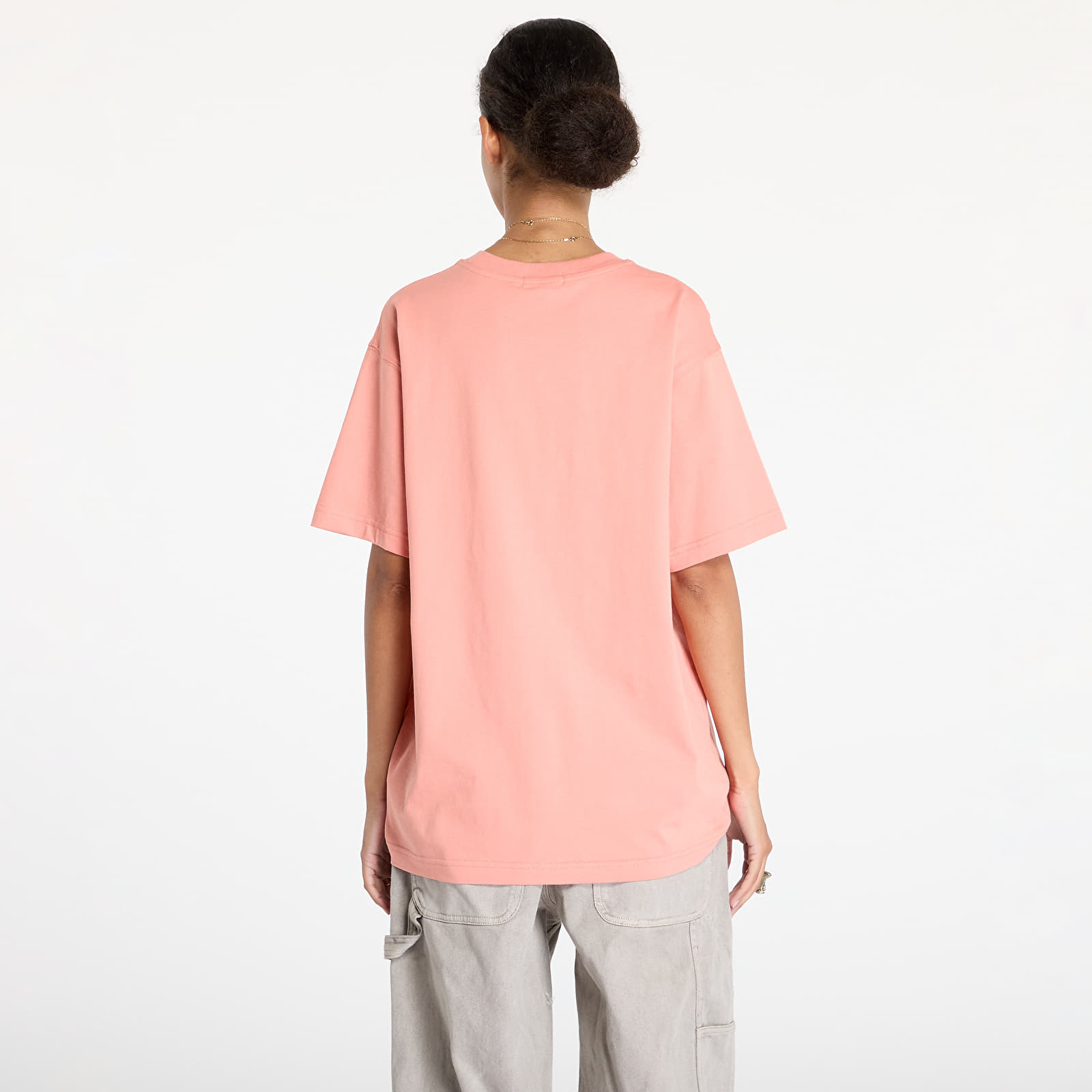 Koszulki DIME Classic Small Logo T-Shirt UNISEX Pink Clay