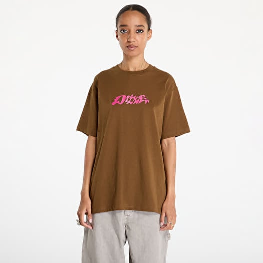 Тениска DIME Happy T-Shirt UNISEX Dark Brown