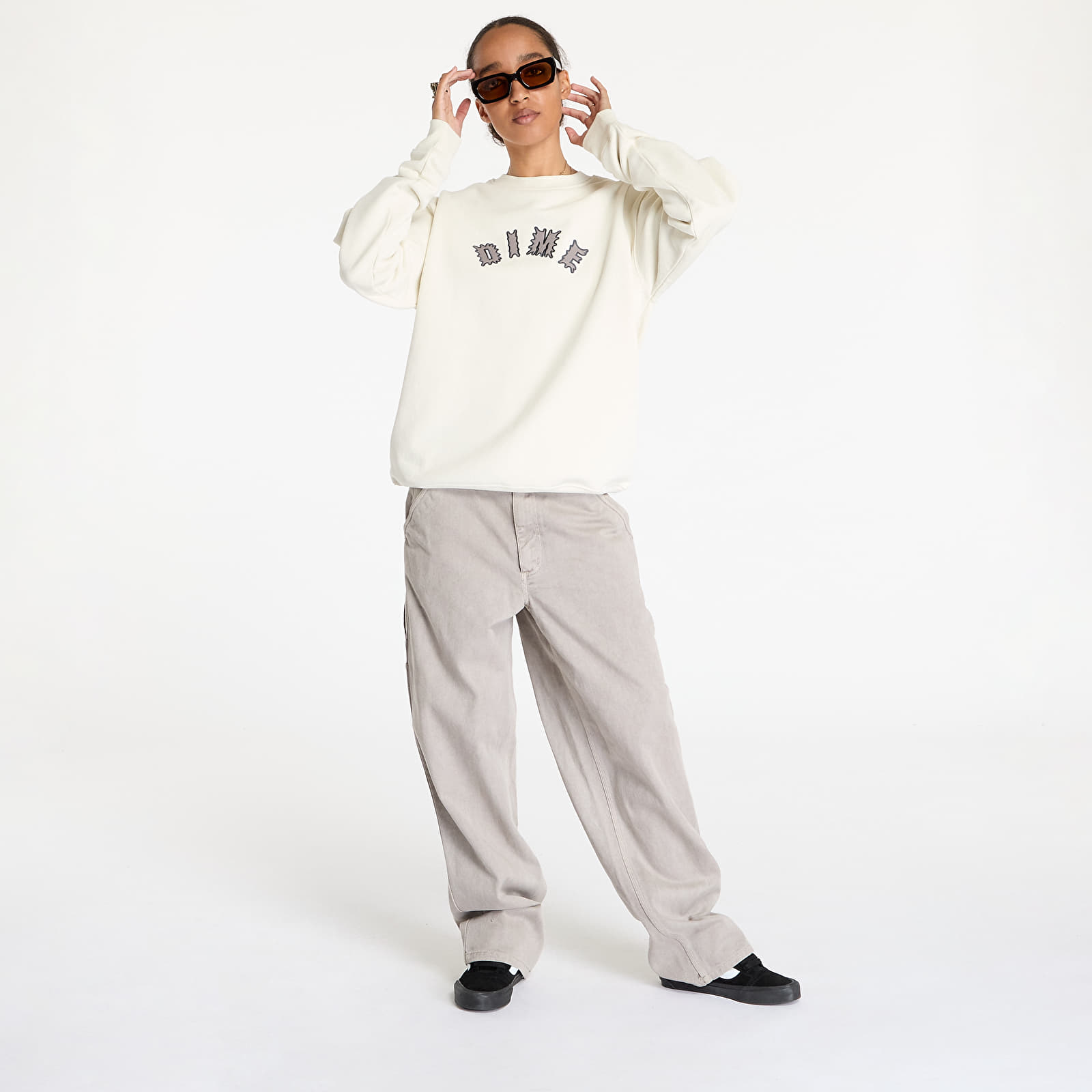 Mikiny DIME Choppers Crewneck UNISEX Natural