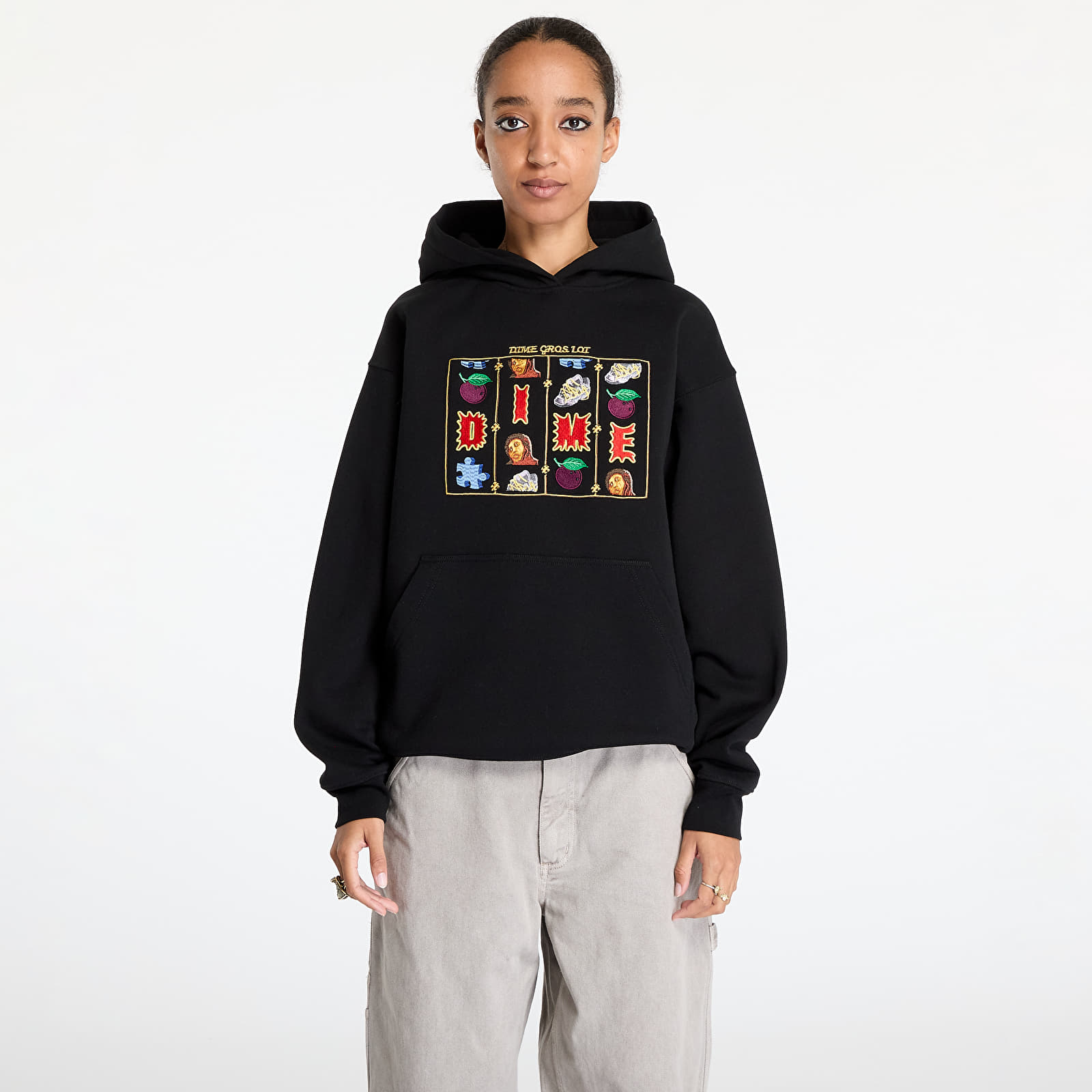 Sweatshirts DIME VLT Hoodie UNISEX Black