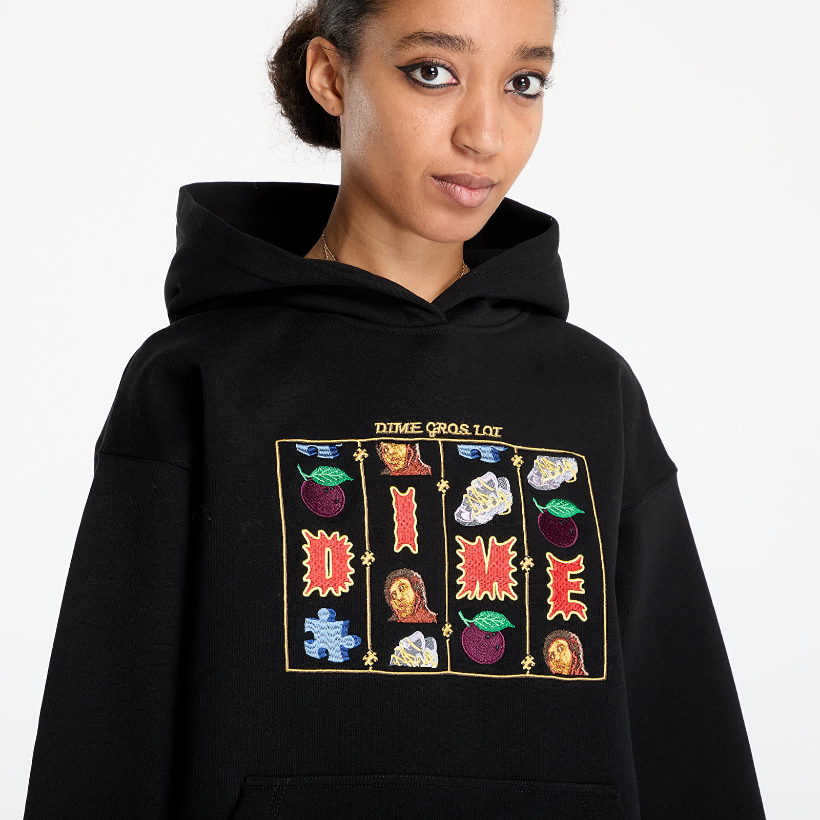 Sweatshirts DIME VLT Hoodie UNISEX Black