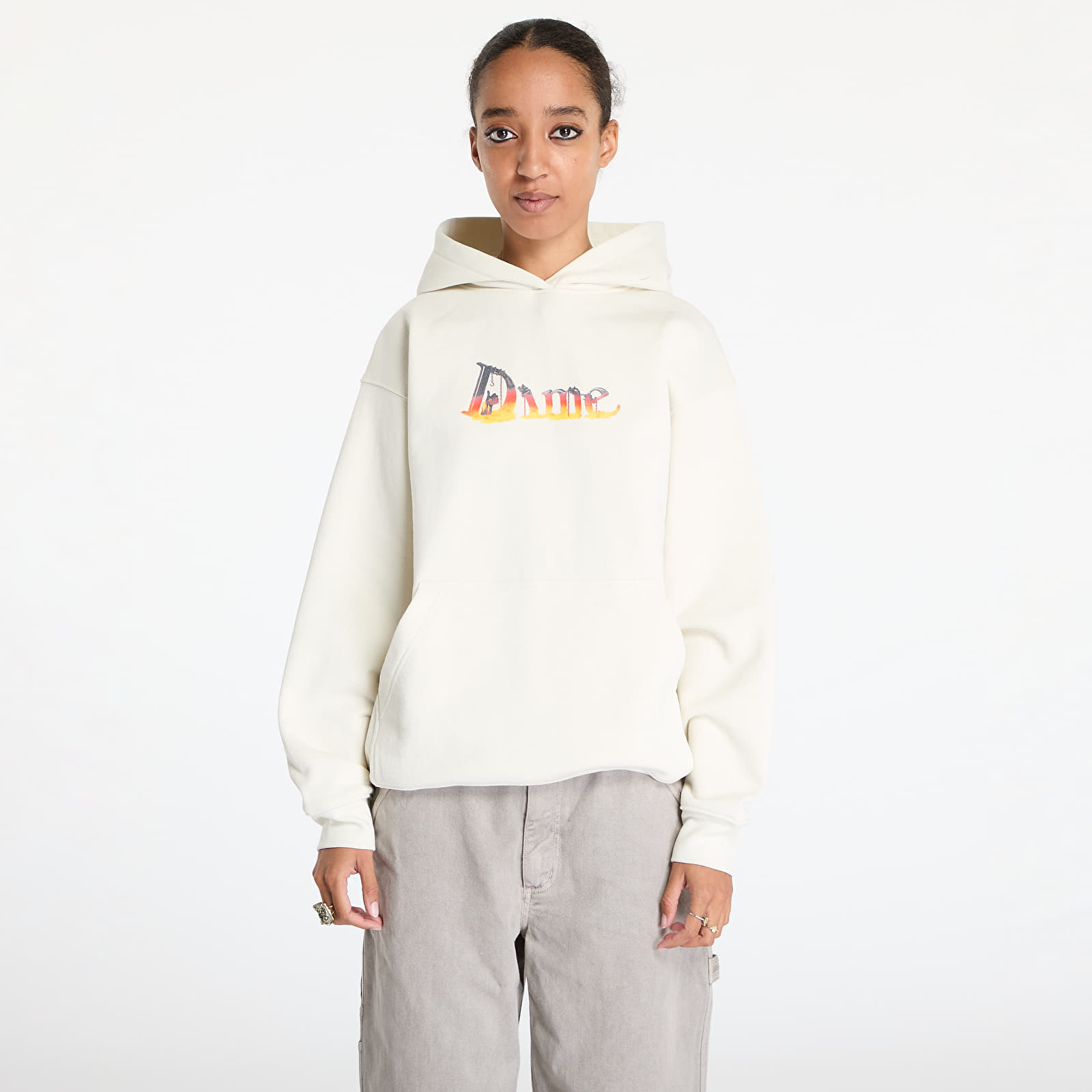 Hoodies and sweatshirts  DIME Classic Skynet Hoodie UNISEX Natural