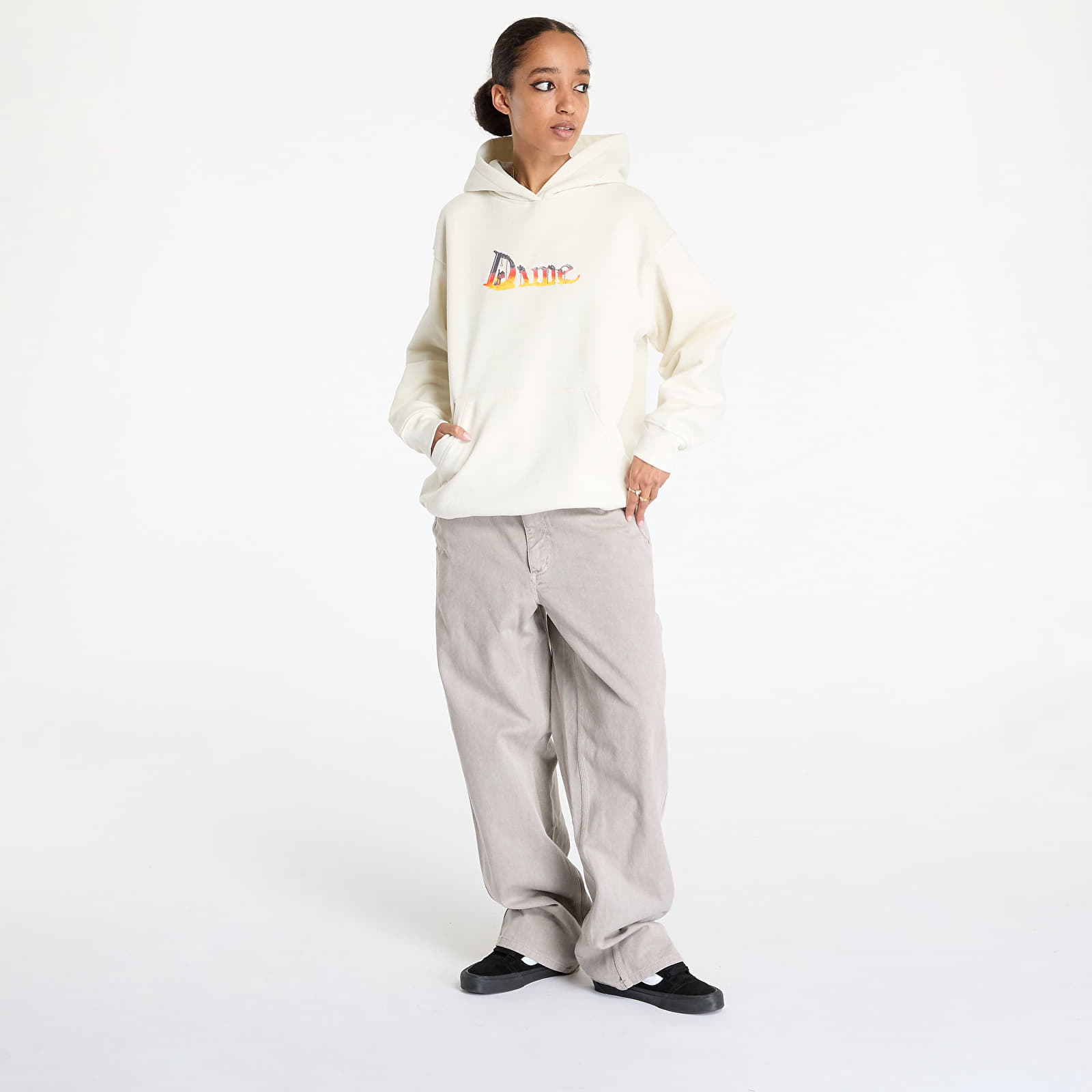 Hoodies and sweatshirts  DIME Classic Skynet Hoodie UNISEX Natural