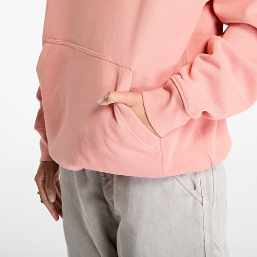 【DIME】 CLASSIC SMALL LOGO HOODIE : OLD PINK Dime Classic Small Logo Hoodie, old pink - Tiki Room Skateboards
