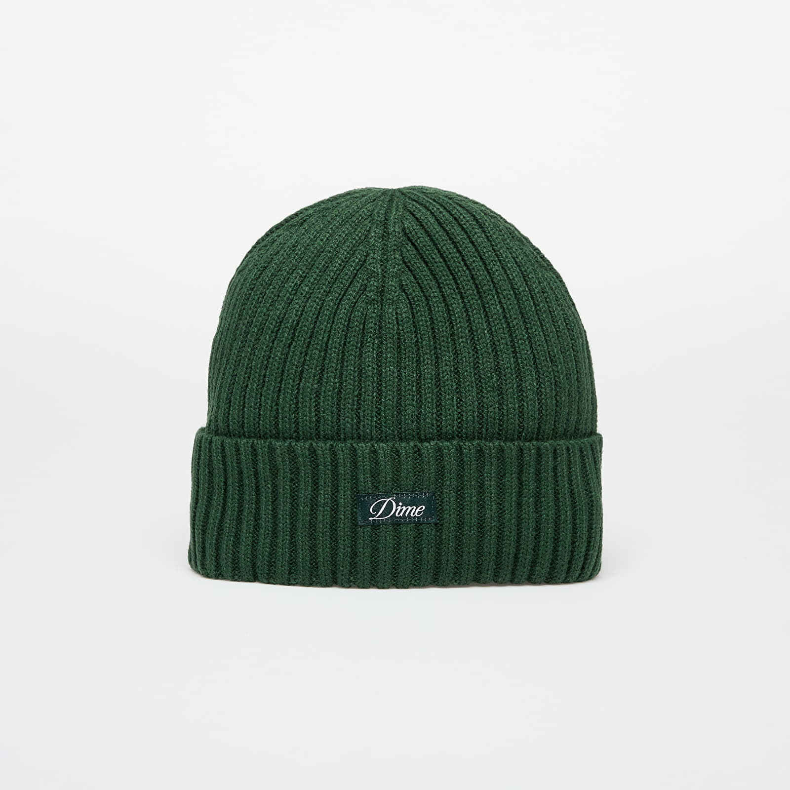 Čiapky DIME Cursive Fold Beanie Forest