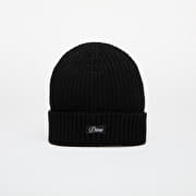 DIME Cursive Fold Beanie Black