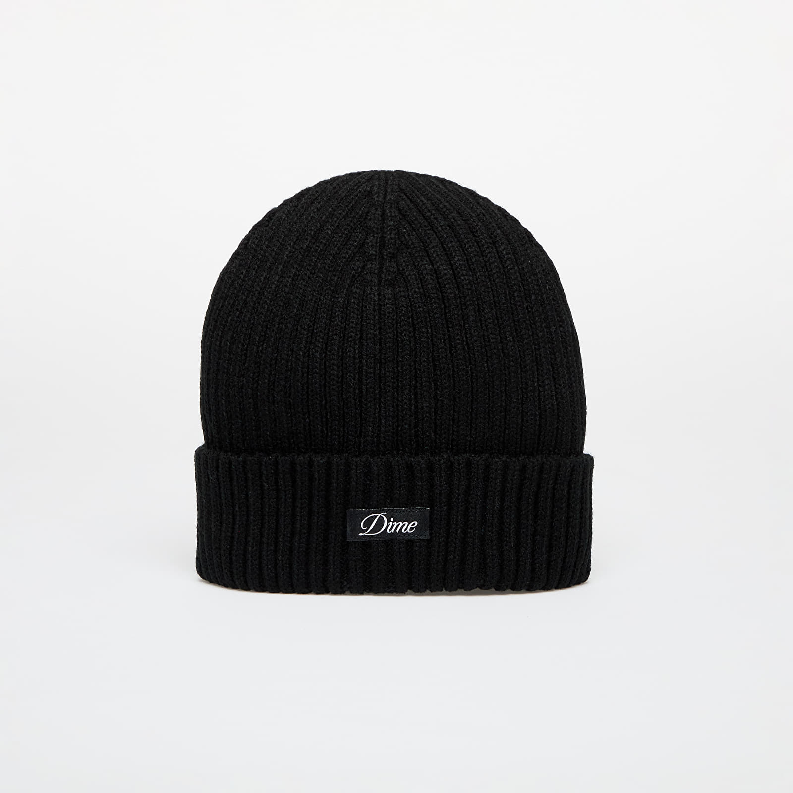 Cepures DIME Cursive Fold Beanie Black
