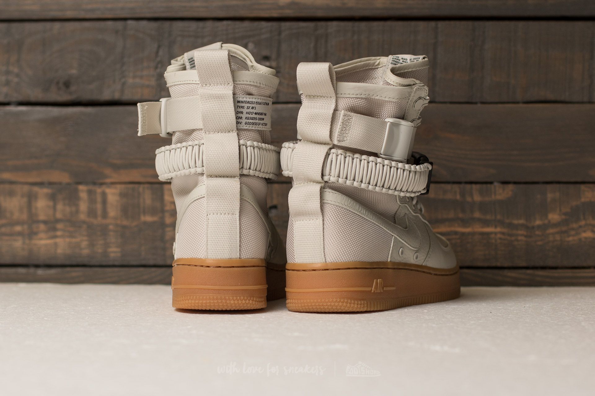 Women s shoes Nike W SF Air Force 1 Light Bone Light Bone Footshop