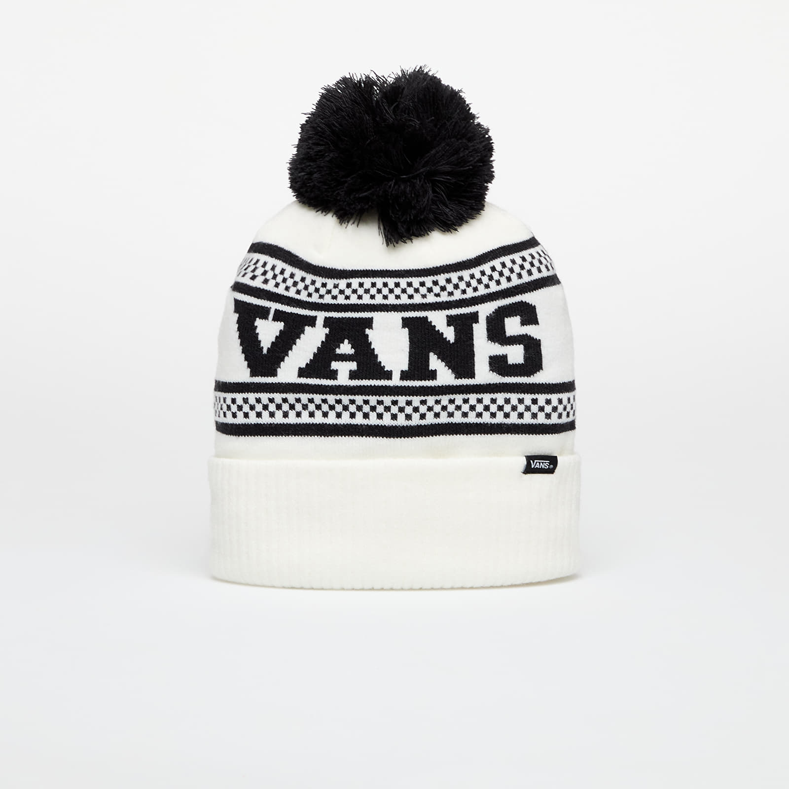 Mützen Vans Check Pom Beanie Marshmallow