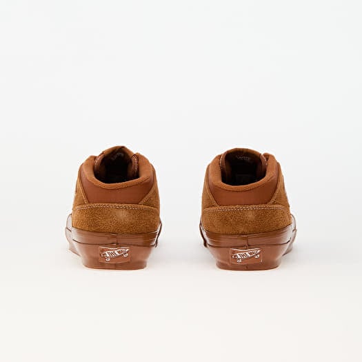 Tan suede fleece vans 2025