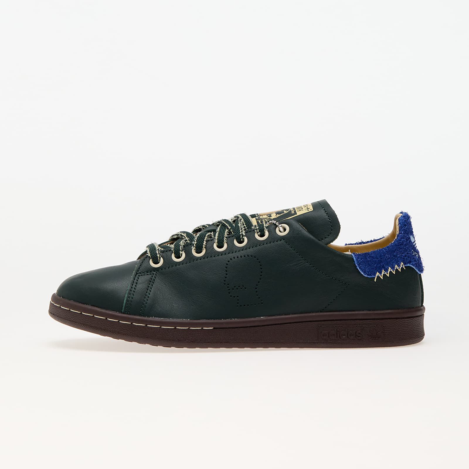 Férfi cipők adidas x Brain Dead Stan Smith Shadow Green/ Bahia Light Blue/ Sand Strata