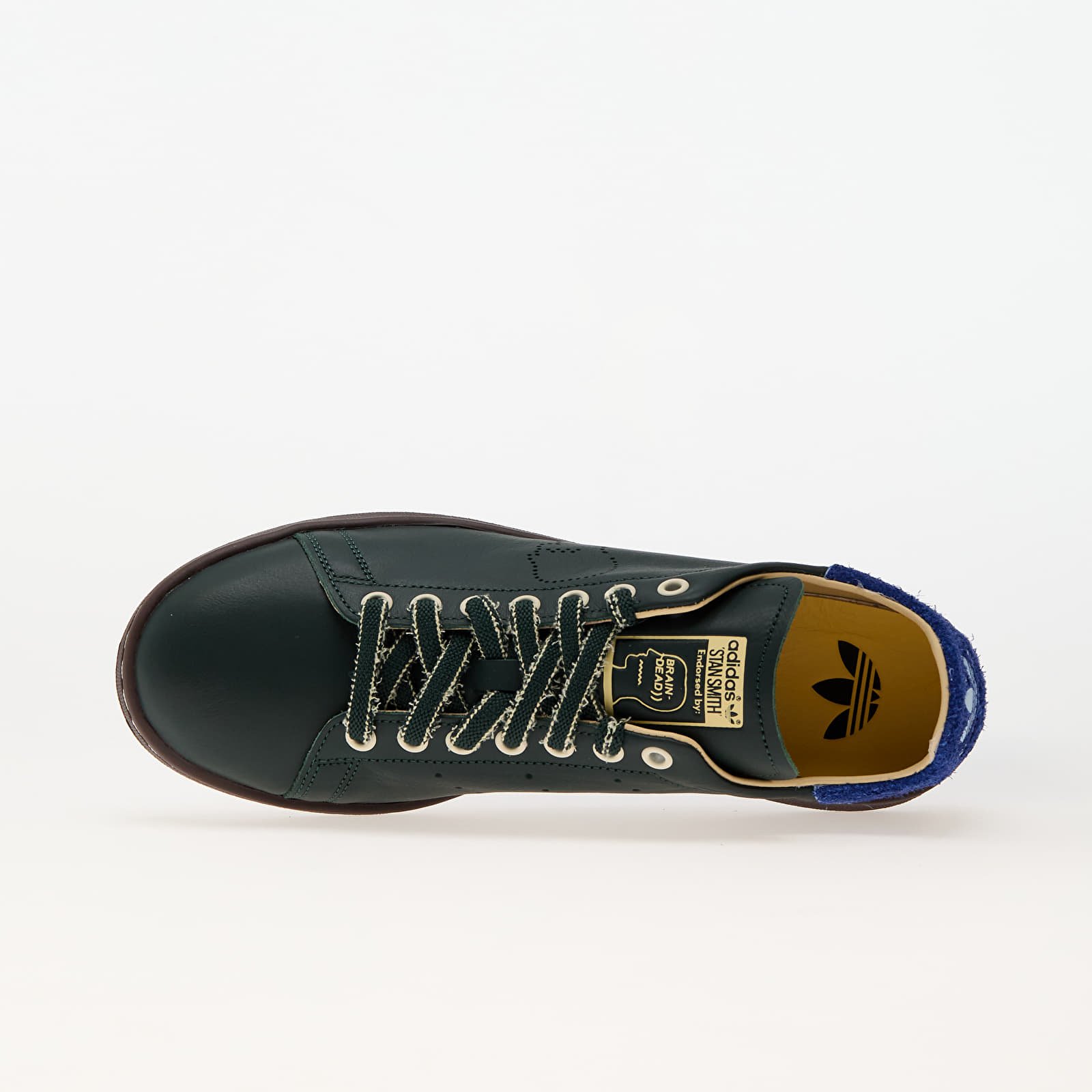 Férfi cipők adidas x Brain Dead Stan Smith Shadow Green/ Bahia Light Blue/ Sand Strata