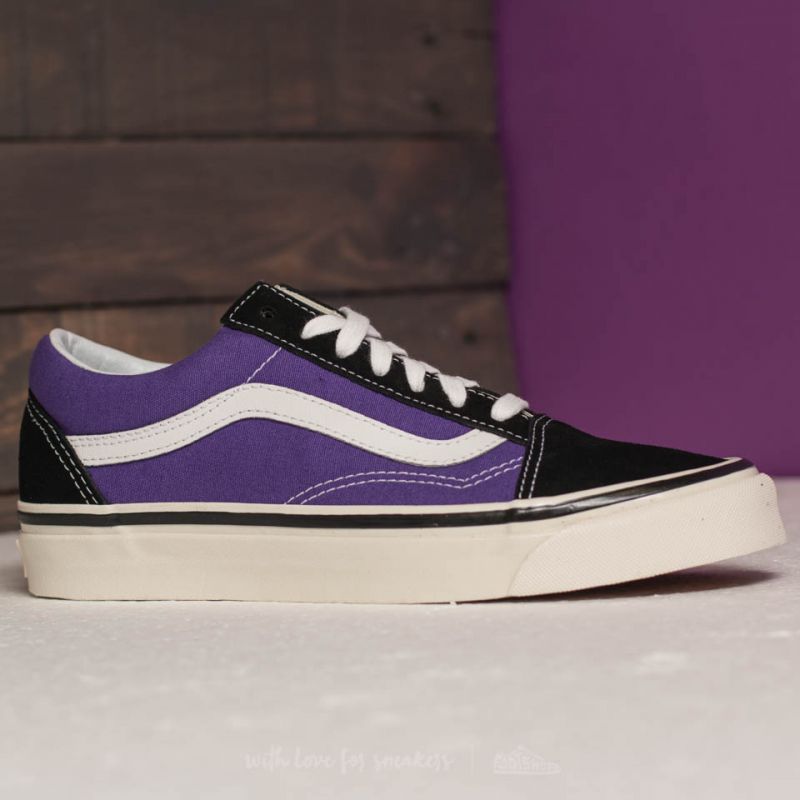 van oldskool 36DX anaheim factory パープル Vans Old Skool 36 DX (Anaheim Factory) Black/ Bright Purple | Footshop