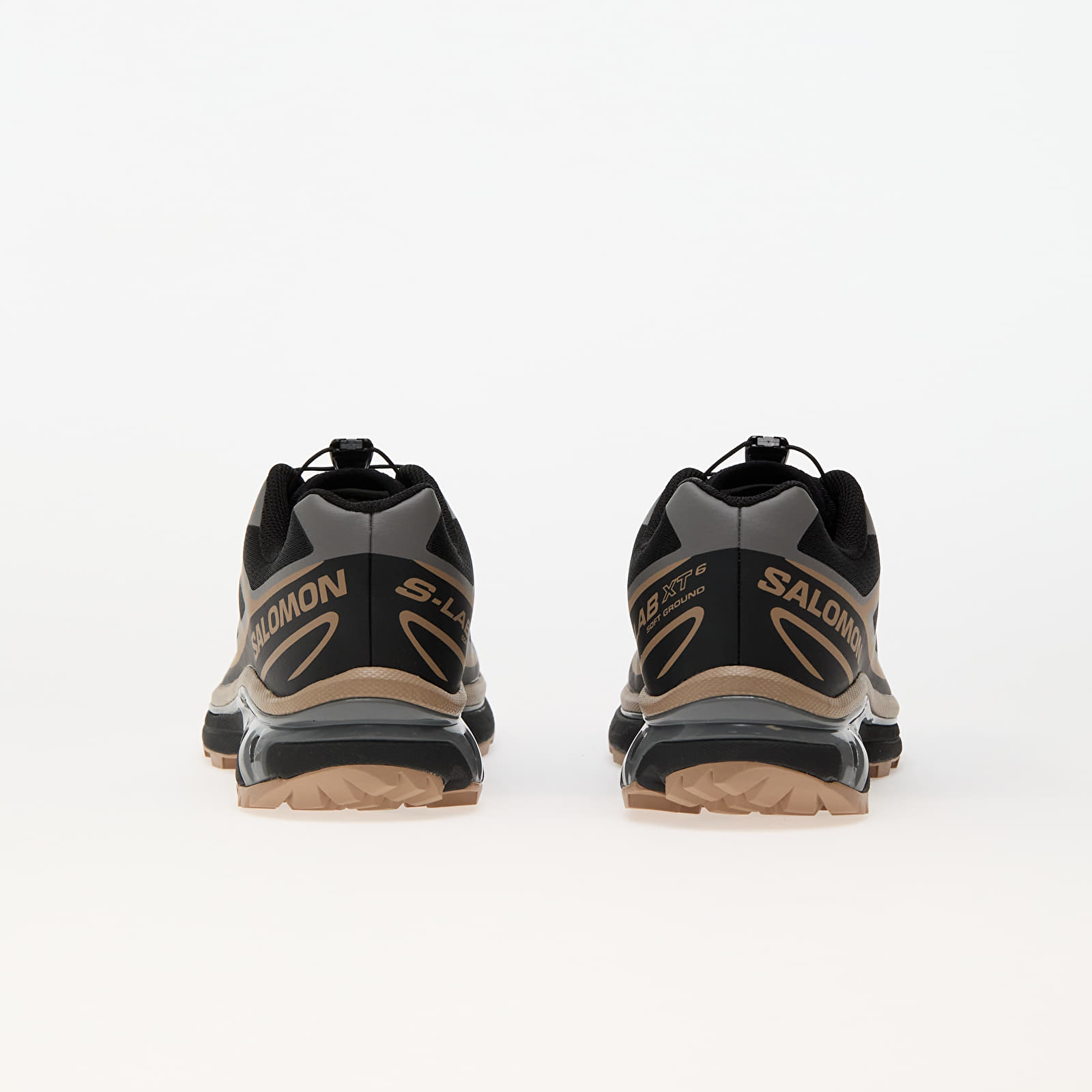 Herren Sneaker und Schuhe Salomon XT-6 Black/ Portabella/ Pewter