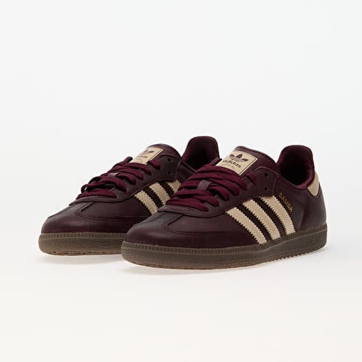 Adidas samba maroon online