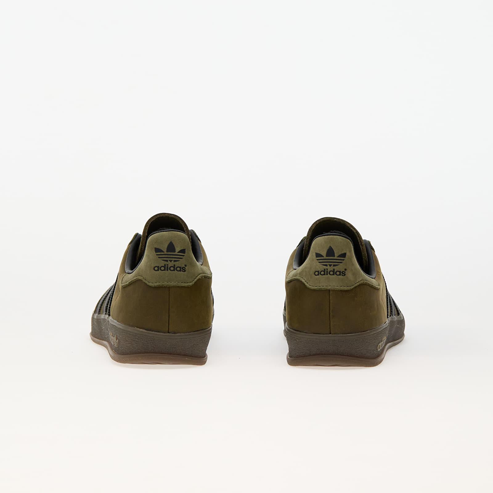 Férfi cipők adidas Gazelle Indoor Focus Olive/ Core Black/ Gum5