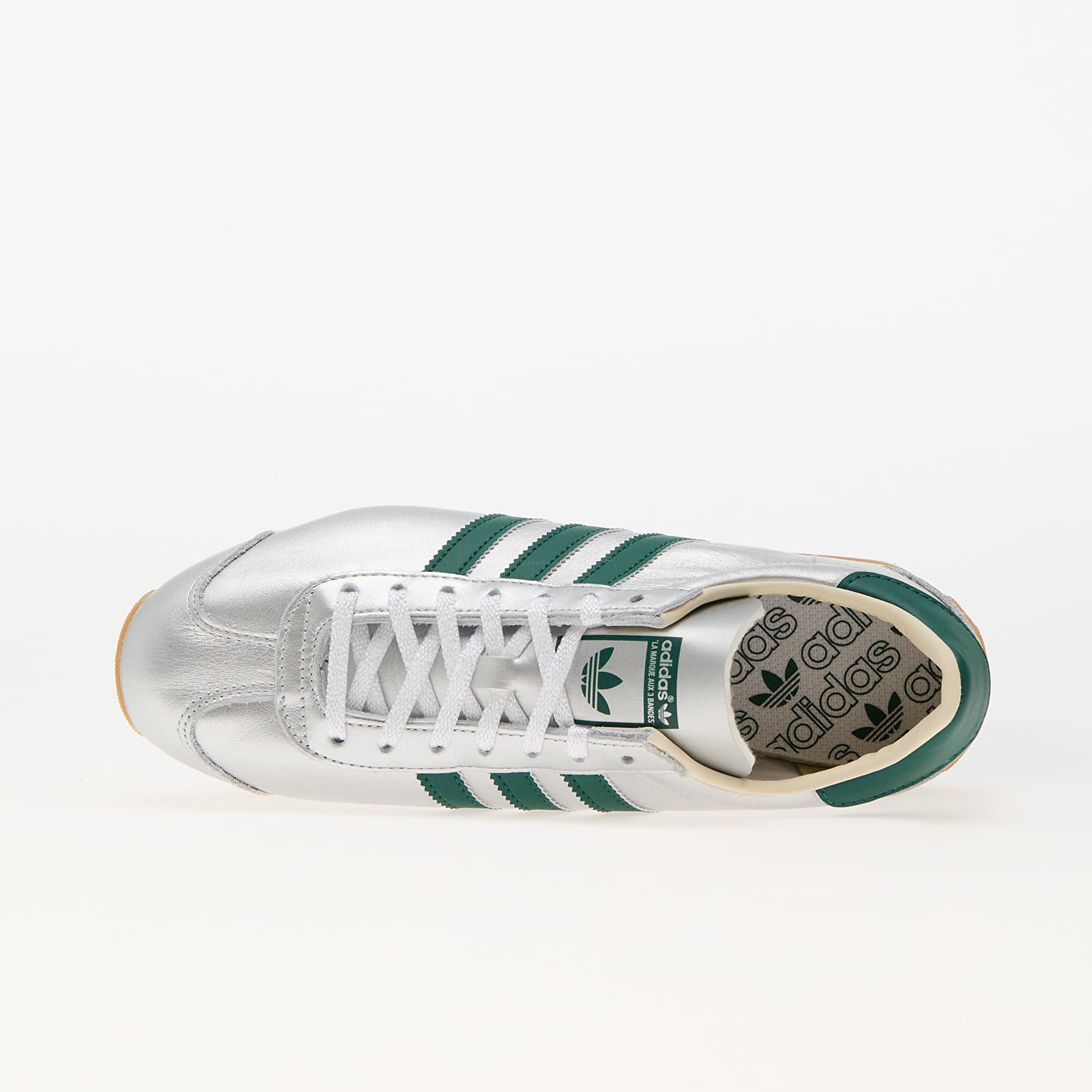 Női cipők adidas Country Og W Silver Metallic/ Collegiate Green/ Core White